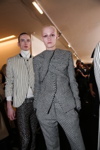 Backstage at Haider Ackerman RTW Fall 2019