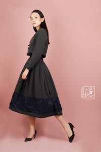 A look from Korean designer Hyunsook ParkÕs spring 2019 line.