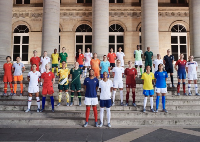 Nike unveils Women's World Cup uniforms.