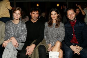 Constance Jablonski, Isabeli Fontana and Derek Blasberg
