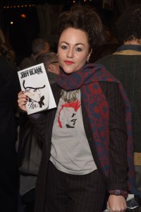 Jaime Winstone attends a memorial for Judy Blame at Union Chapel on March 11, 2019 in London, England.Photo by Dave Benett