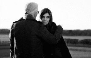 Karl Lagerfeld and Carine Roitfeld