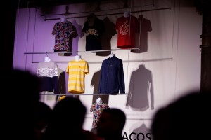 The scene at the Lacoste x Keith Haring Global Collection Launch party.