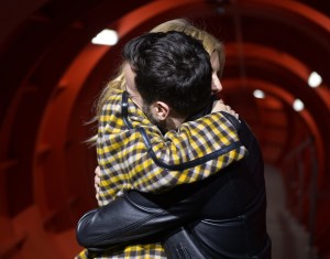 Sienna Miller and Nicolas Ghesquiere