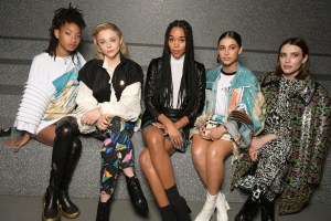 Willow Smith, Chloe Grace Moretz, Laura Harrier, Naomi Scott and Emma Roberts