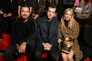 Justin Theroux, Mark Ronson and Sienna Miller