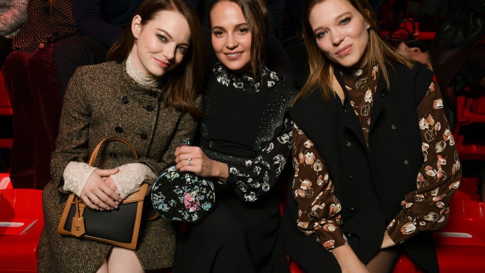Emma Stone, Alicia Vikander and Lea Seydoux