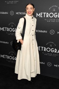 Mia Moretti
Metrograph 3rd Anniversary Party and Launch of Metrograph Pictures, Arrivals, New York, USA - 21 Mar 2019