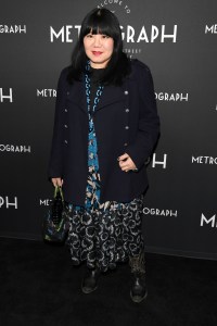 Anna Sui
Metrograph 3rd Anniversary Party and Launch of Metrograph Pictures, Arrivals, New York, USA - 21 Mar 2019