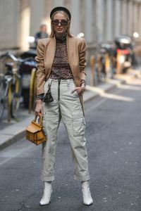 Leonie Hanne
Street Style, Fall Winter 2019, Milan Fashion Week, Italy - 22 Feb 2019