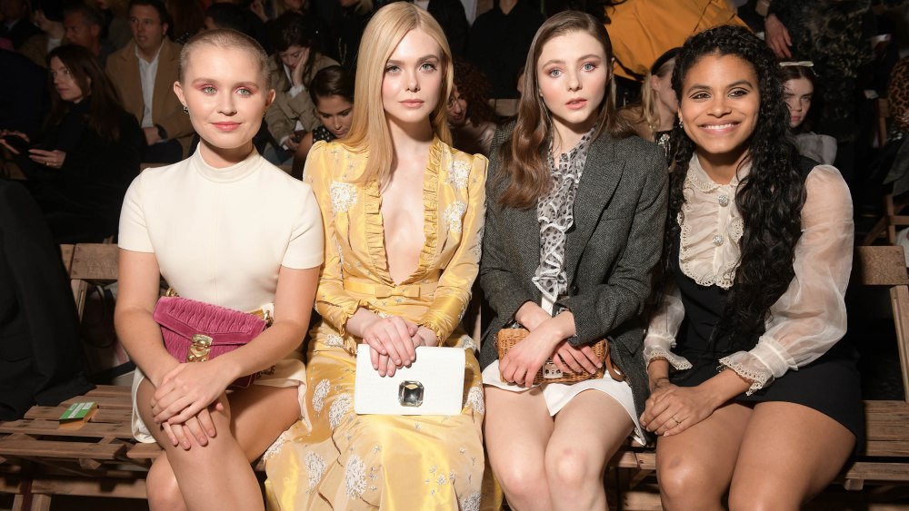 Eliza Scanlen, Elle Fanning, Thomasin McKenzie and Zazie Beetz