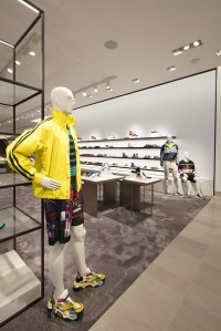 Footwear is front and center.
