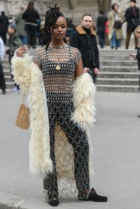 Kelela
Street style, Fall Winter 2019, Paris Fashion Week, France - 28 Feb 2019