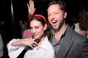 Alexa Chung and Derek Blasberg