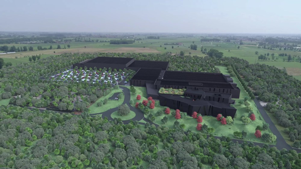A rendering of Chromavis' new hub in Italy