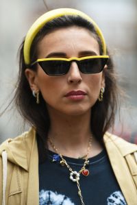 Gabriella Berdugo
Street style, Fall Winter 2019, London Fashion Week, UK - 18 Feb 2019