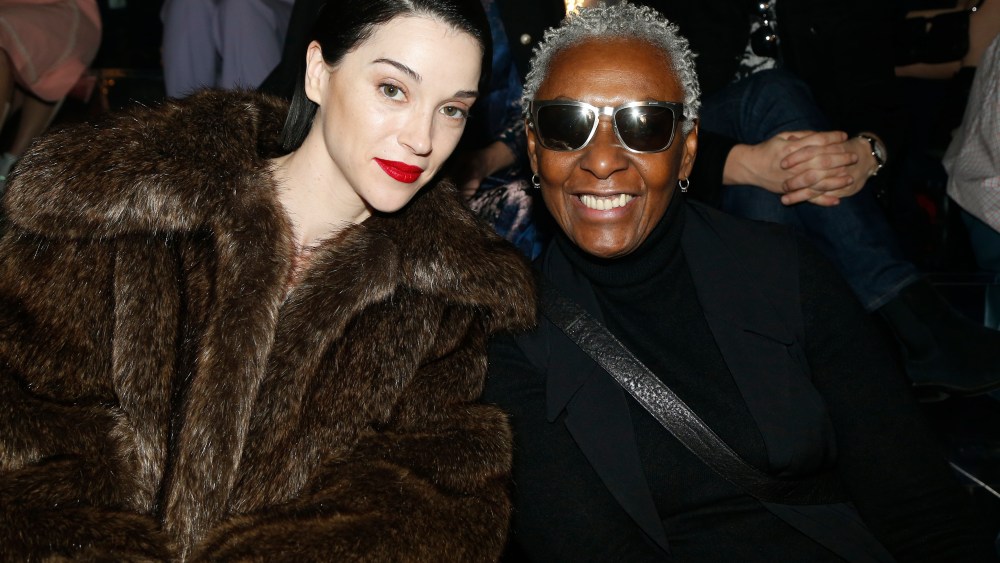 St Vincent and Bethann Hardison at the Gucci RTW Fall 2019 show