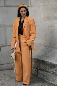 Tiffany HsuStreet style, Fall Winter 2019, Paris Fashion Week, France - 28 Feb 2019Wearing Ellery