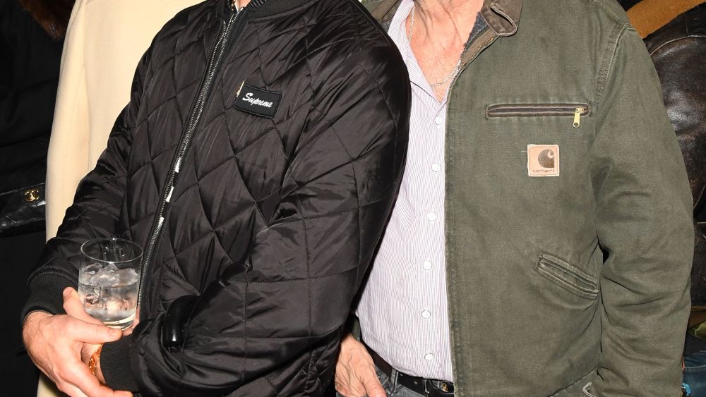 Justin Theroux and Griffin Dunne