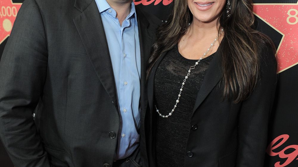 From left, Chris Laurita and Jacqueline Laurita attend Walgreens 8000th Store Opening,, in Los AngelesWalgreens 8000th Store Opening, Los Angeles, USA