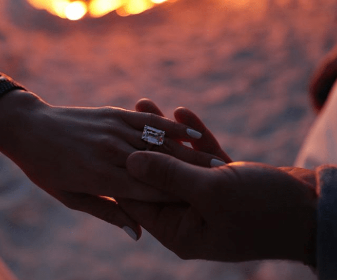How J.Lo Got the Perfect Engagement Manicure
