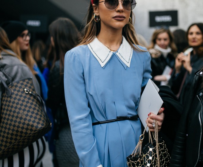 Street style at Milan Fashion Week fall 2019