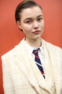 Backstage at Thom Browne  RTW Fall 2019, photographed in Paris on March 3, 2019.