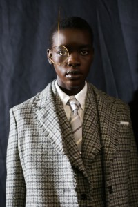 Backstage at Thom Browne  RTW Fall 2019, photographed in Paris on March 3, 2019.