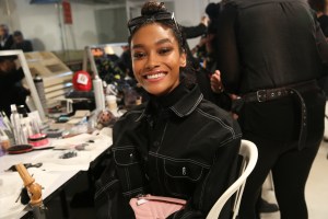Backstage at Tommy Hilfiger Spring 2019