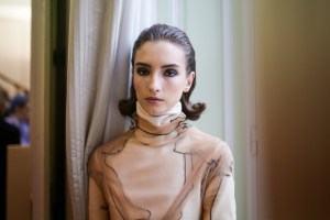 Backstage at Y/Project RTW Fall 2019, photographed in Paris on February 28, 2019.