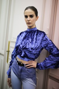 Backstage at Y/Project RTW Fall 2019, photographed in Paris on February 28, 2019.