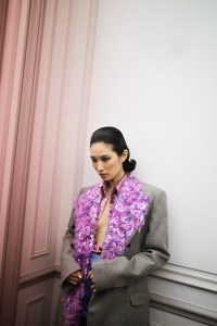 Backstage at Y/Project RTW Fall 2019, photographed in Paris on February 28, 2019.
