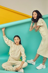 Looks from YanYan's spring 2019 collection.