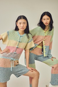 Looks from YanYan's spring 2019 collection.