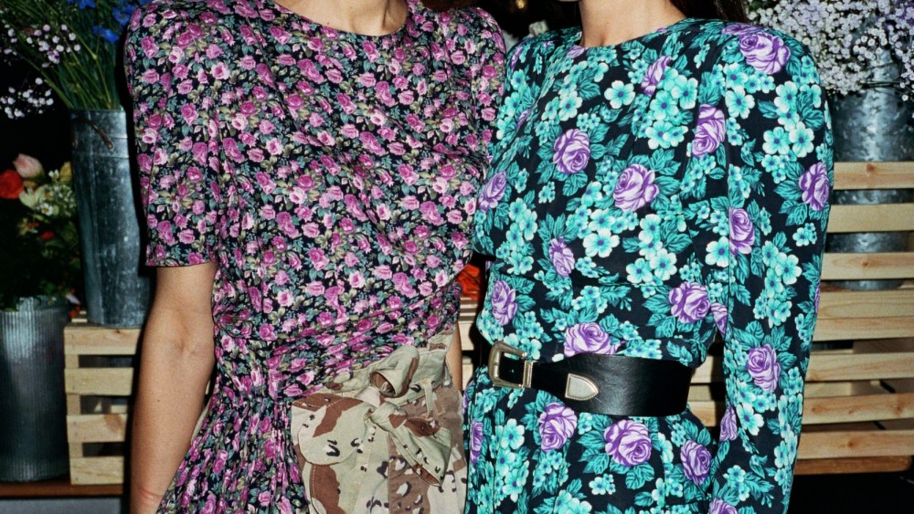 Attico designers Giorgia Tordini, left, and Gilda Ambrosio