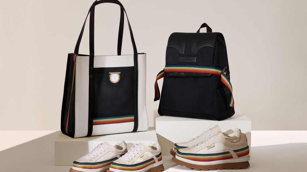 Salvatore Ferragamo's '42 Degrees' capsule collection of eco-friendly accessories.