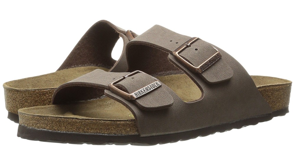A pair of Birkenstocks.