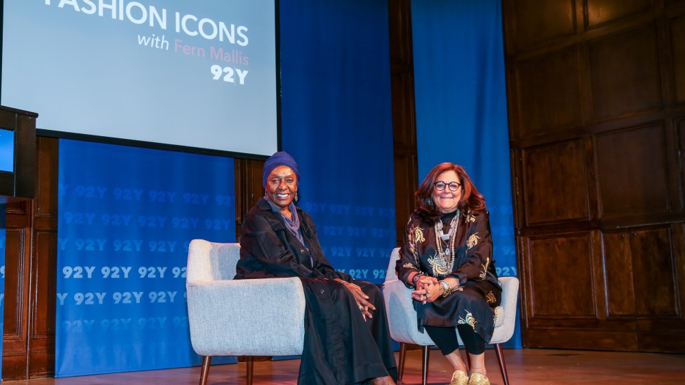 Bethann Hardison and Fern Mallis