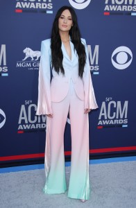 Kacey Musgraves
54th Annual ACM Awards, Arrivals, Grand Garden Arena, Las Vegas, USA - 07 Apr 2019
Wearing Christian Cowan x Powerpuff Girls same outfit as catwalk model *10148820ck