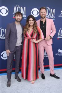Dave Haywood, Hillary Scott and Charles Kelley
54th Annual ACM Awards, Arrivals, Grand Garden Arena, Las Vegas, USA - 07 Apr 2019