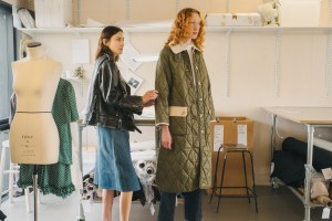 The collection — the first in a two-year, four-season deal — includes seven pieces of outerwear, three tote bags and a bucket hat.