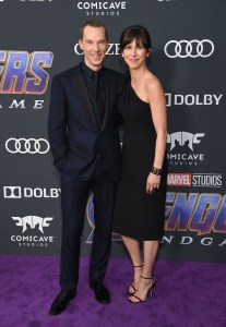 Benedict Cumberbatch and Sophie Hunter
'Avengers: Endgame' Film Premiere, Arrivals, LA Convention Center, Los Angeles, USA - 22 Apr 2019