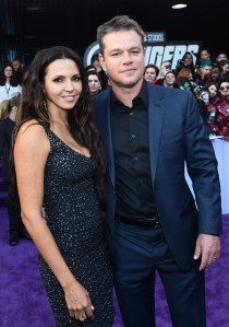 Matt Damon and Luciana Damon
'Avengers: Endgame' Film Premiere, Arrivals, LA Convention Center, Los Angeles, USA - 22 Apr 2019