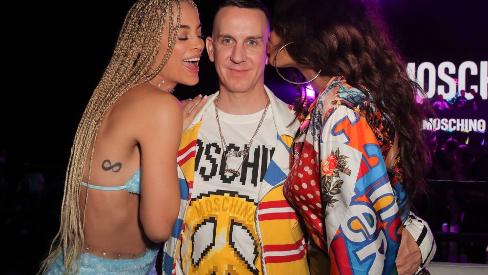 Jasmine Sanders, Jeremy Scott and Danielle Herrington