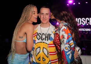 Jasmine Sanders, Jeremy Scott and Danielle Herrington