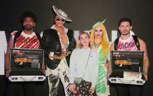 Raja, Kiernan Shipka and Aquaria