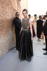 Backstage at Dior Cruise 2020