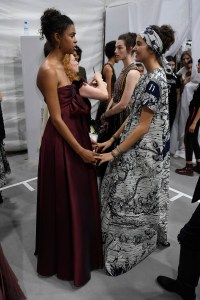Backstage at Dior Cruise 2020