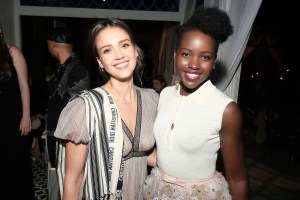 Jessica Alba and Lupita Nyong'o