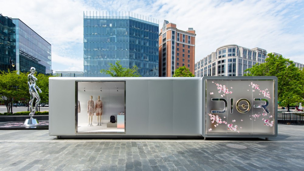 The Dior pop-up at The Park at CityCenterDC in Washington, D.C.